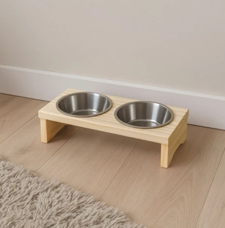 Comedouro e Bebedouro duplo - Antiderramamento